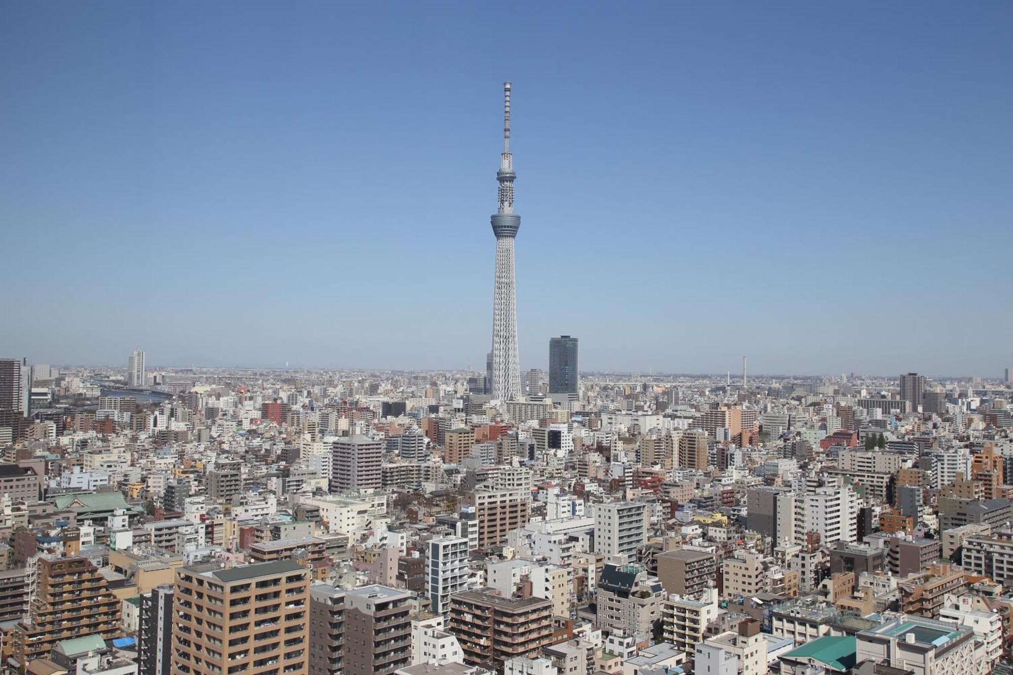 Moderate Twin Room Tokyo Sky Tree View Smoking
