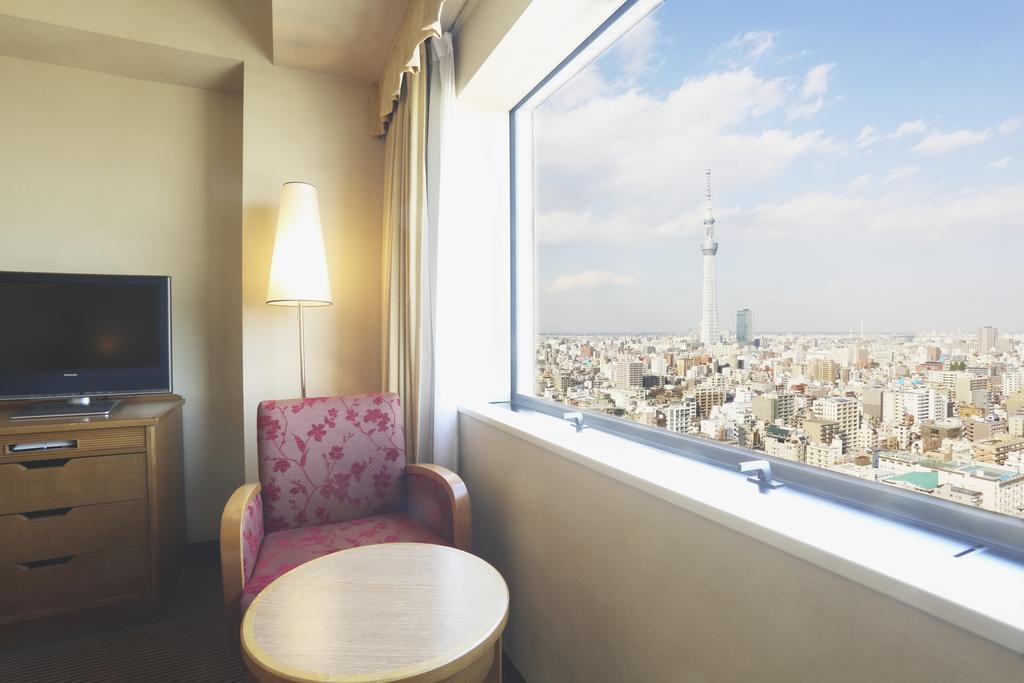 Moderate Twin Room Tokyo Sky Tree View Smoking,688549260:JPEG