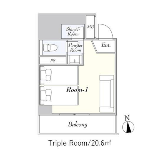 Chambre Triple