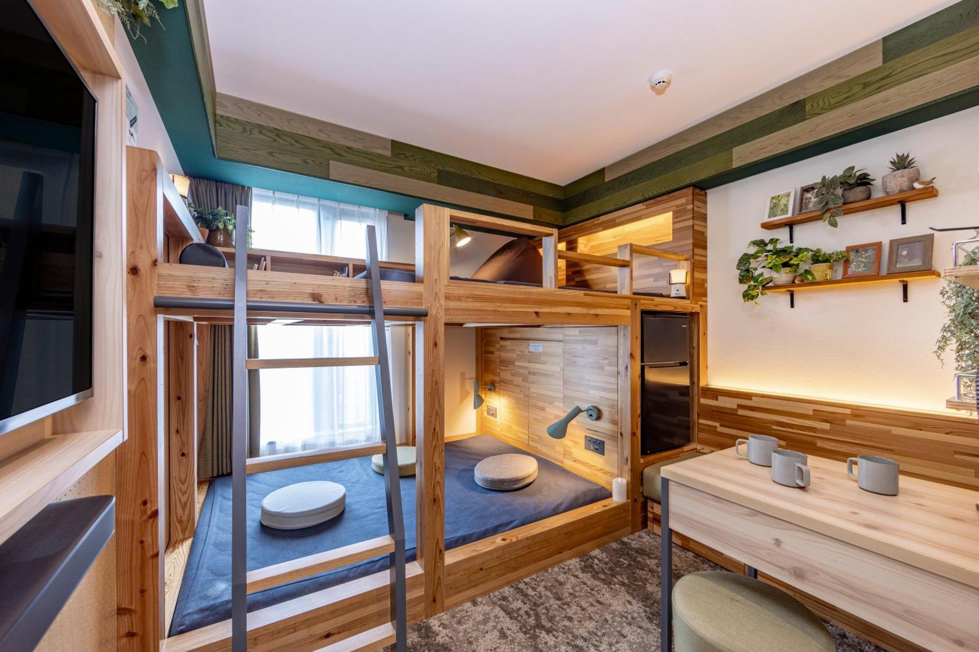BEAUTY＆CARE ROOM – Non-Smoking（Bank-Bed up to ）