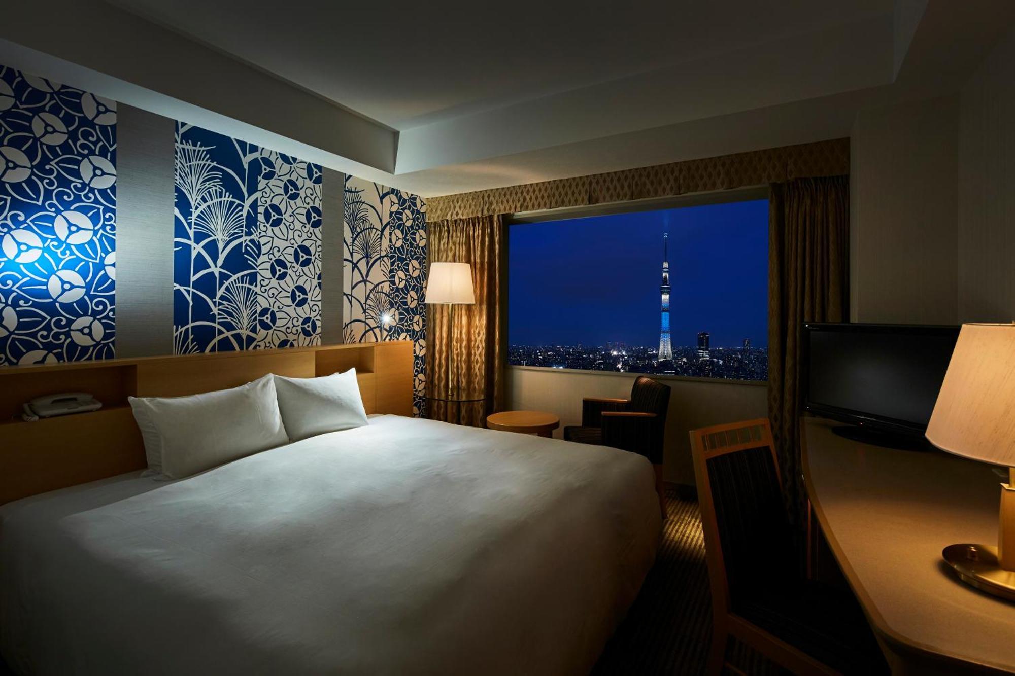 Doppelzimmer mit Blick auf den Tokyo Sky Tree - Nichtraucher