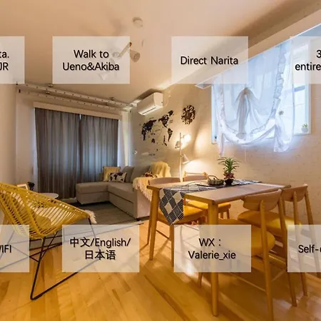 3Ldk House In Ueno Walk To Akihabara And Jr Metro Stations-2