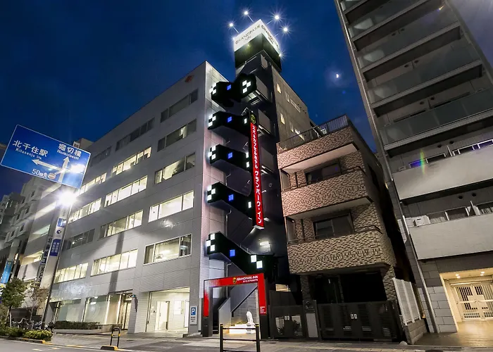 Spa&Capsule Hotel Grandpark Inn Kitasenju Tóquio